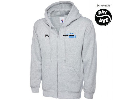 Pavilion & Avenue Tennis Club Zipped Hoody Junior (UC)