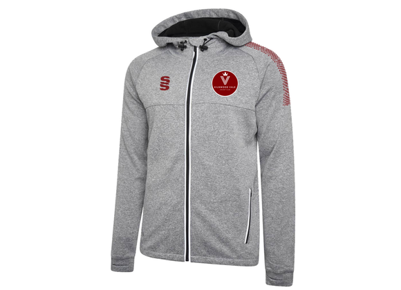 Kilnwood Vale CC Zipped Hoody Grey (Dual)